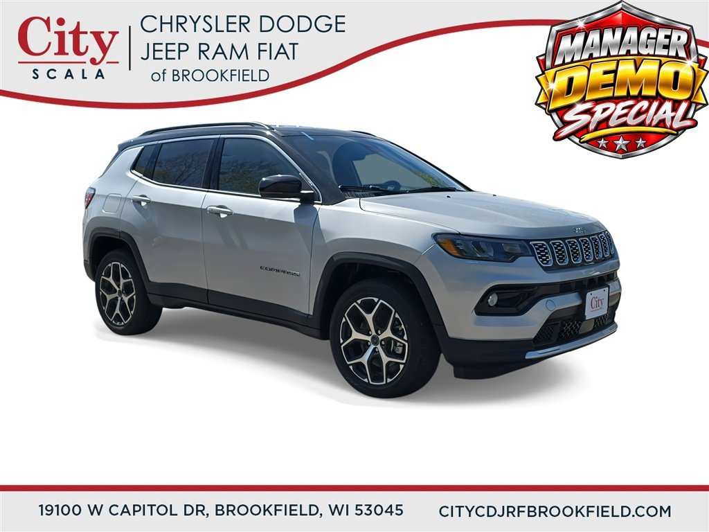 New 2026 Silver Zynith Metallic Clear-Coat Exterior Paint Jeep Limited image 1