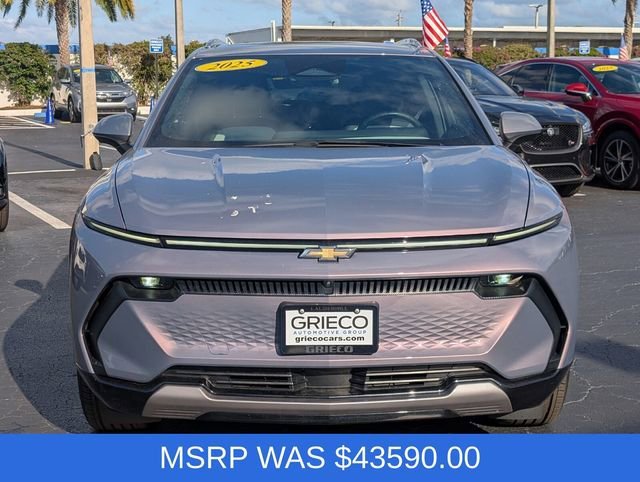 Used 2025 Chevrolet Equinox EV LT with VIN 3GN7DNRP7SS202336 for sale in Lauderhill, FL