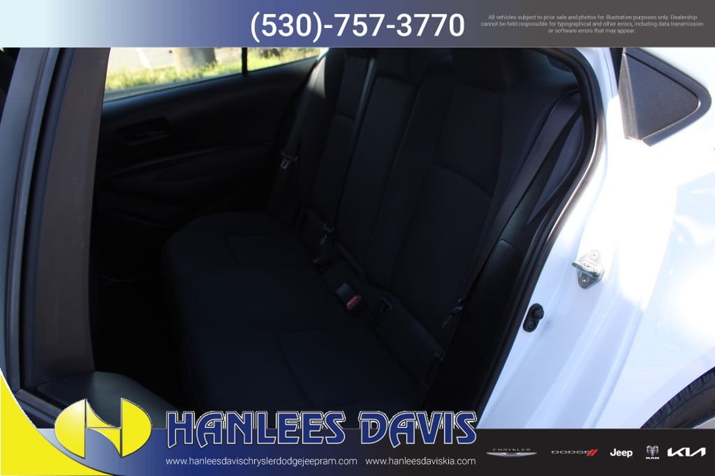 Used 2023 White Toyota LE image 13