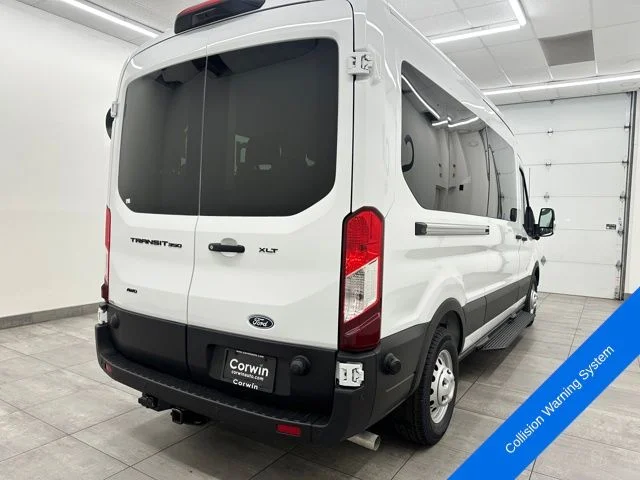 New 2026 Oxford White Ford Passenger Van XLT image 5
