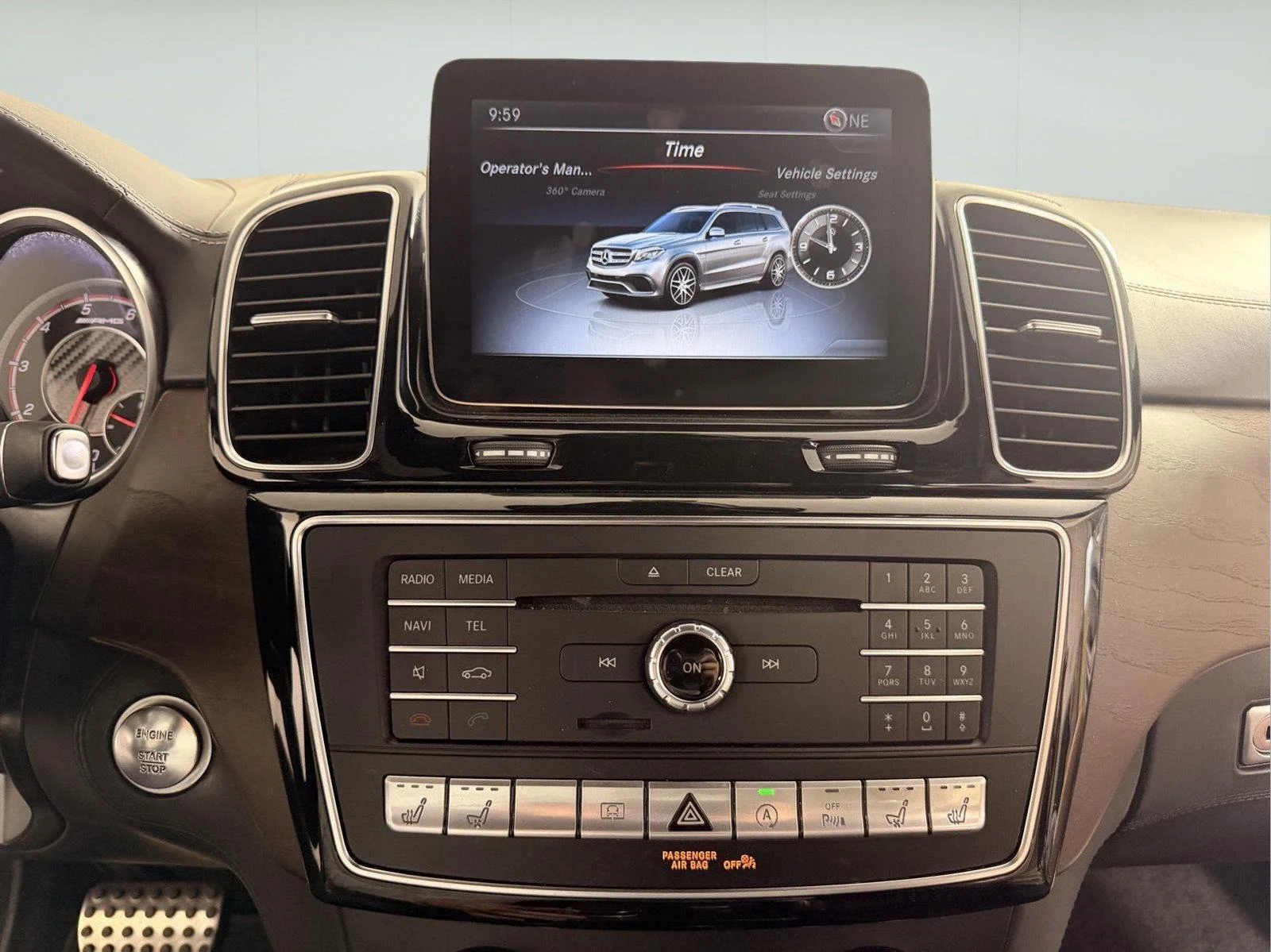 Used 2017 Obsidian Black Metallic Mercedes-Benz AMG® GLS 63 image 47