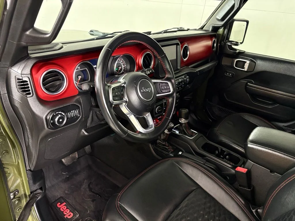 Used 2021 Green Jeep Unlimited Rubicon image 16