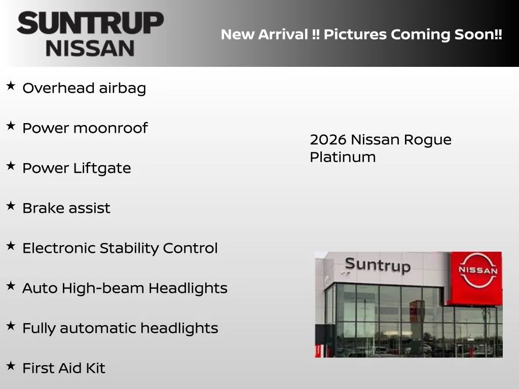 New 2026 Black Nissan Platinum image 6