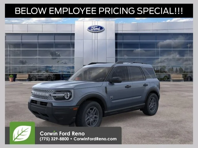 New 2026 Azure Gray Metallic Tri-Coat Ford Big Bend image 1