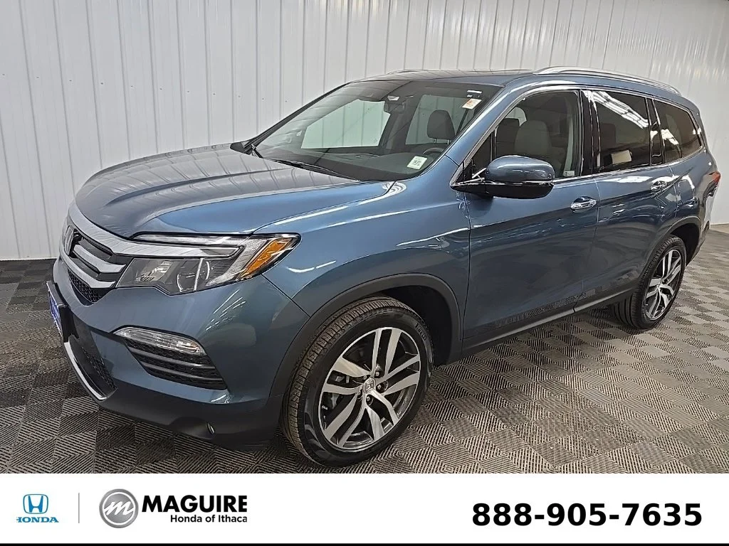 Used 2018 Steel Sapphire Metallic Honda Touring image 8
