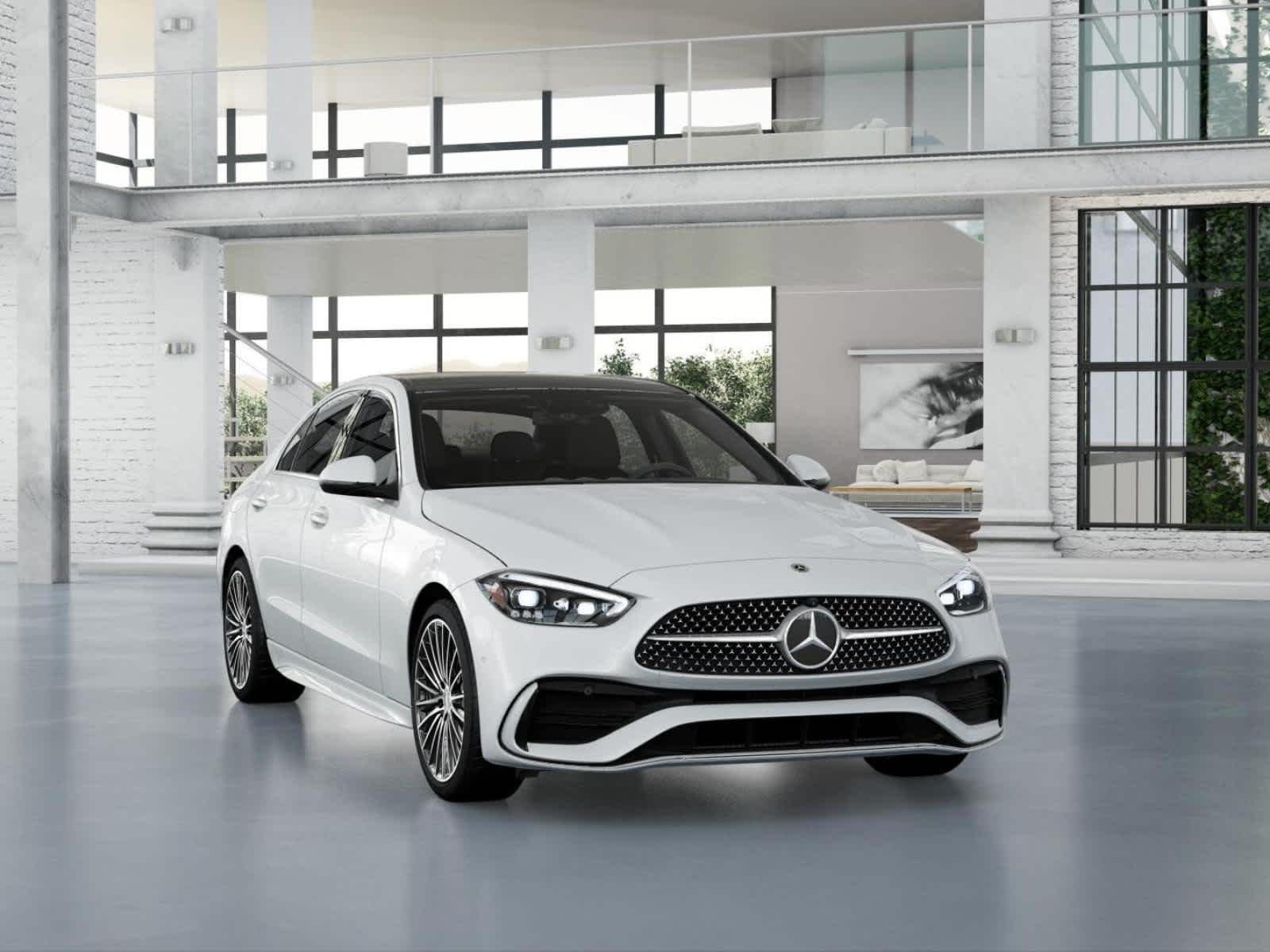 New 2026 MANUFAKTUR Moonlight White Metallic Mercedes-Benz C 300 image 9