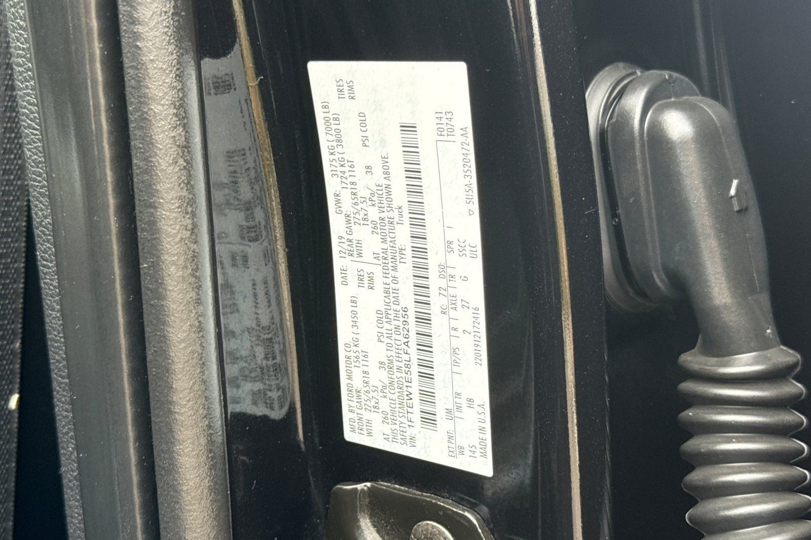 Used 2020 Black Ford Lariat image 26