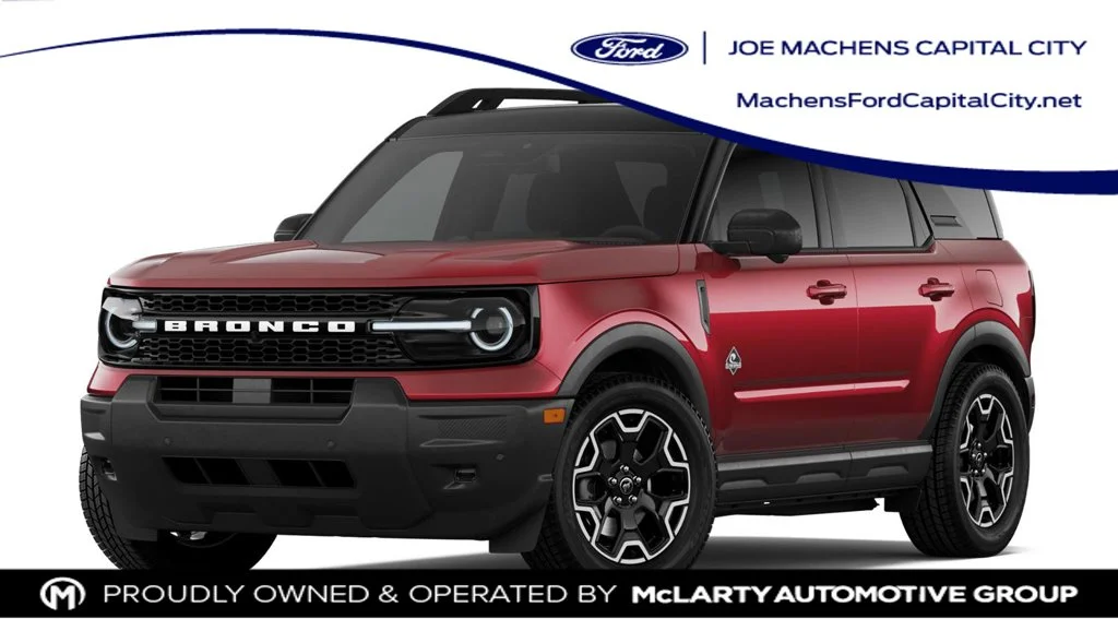 New 2026 Ruby Red Metallic Tinted Clearcoat Ford Outer Banks® image 1