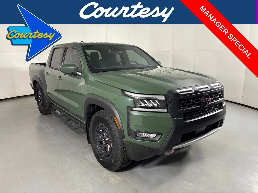 New 2026 Tactical Green Metallic Nissan Crew Cab PRO-X® image 1