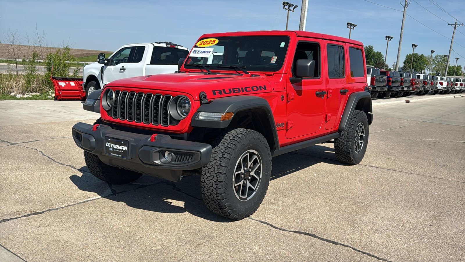Certified Used 2025 Red Jeep Rubicon image 4