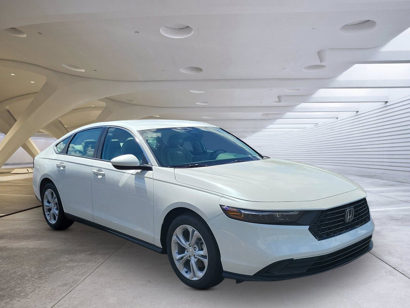 New 2026 Platinum White Pearl Honda LX image 1