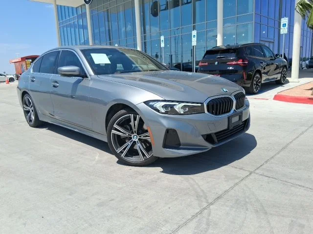 Used 2024 Gray BMW 330i image 1