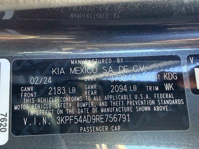 Certified Used 2024 Gravity Gray Kia GT-Line image 44