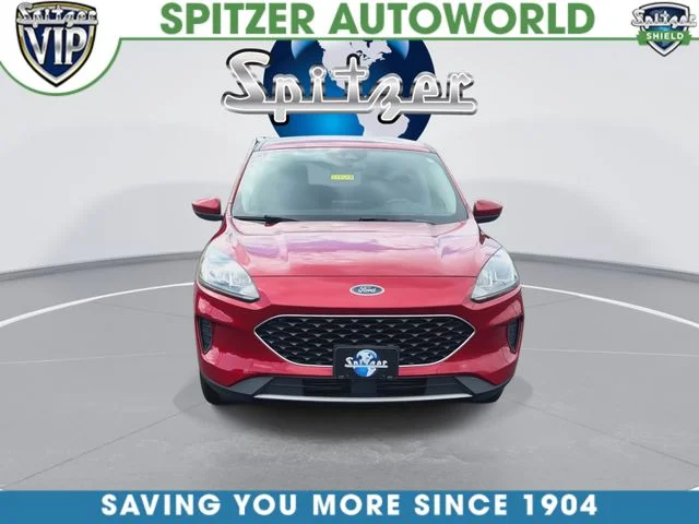 Used 2020 Rapid Red Metallic Tinted Clearcoat Ford SE image 3