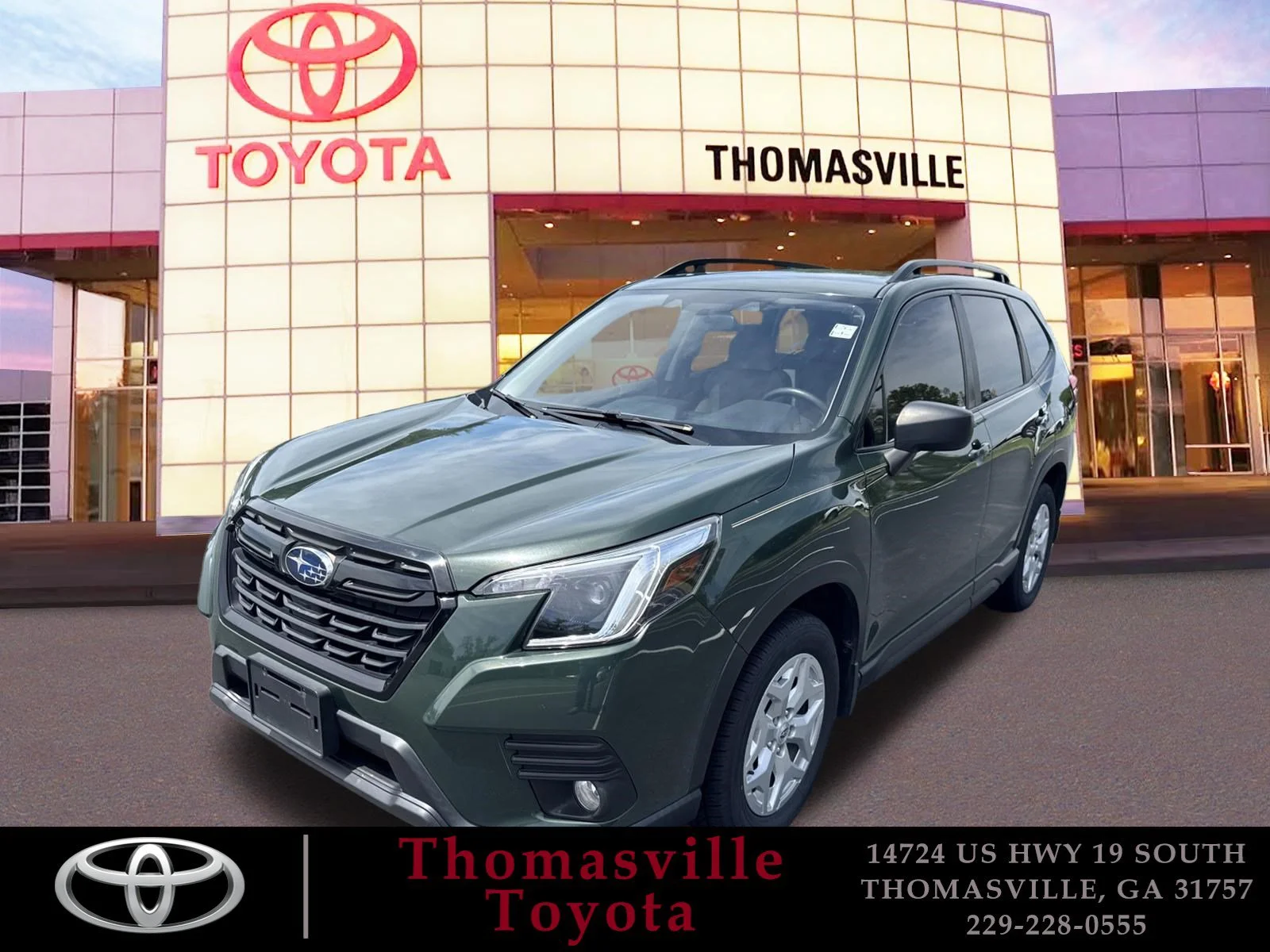 Used 2022 Cascade Green Silica Subaru Base image 1