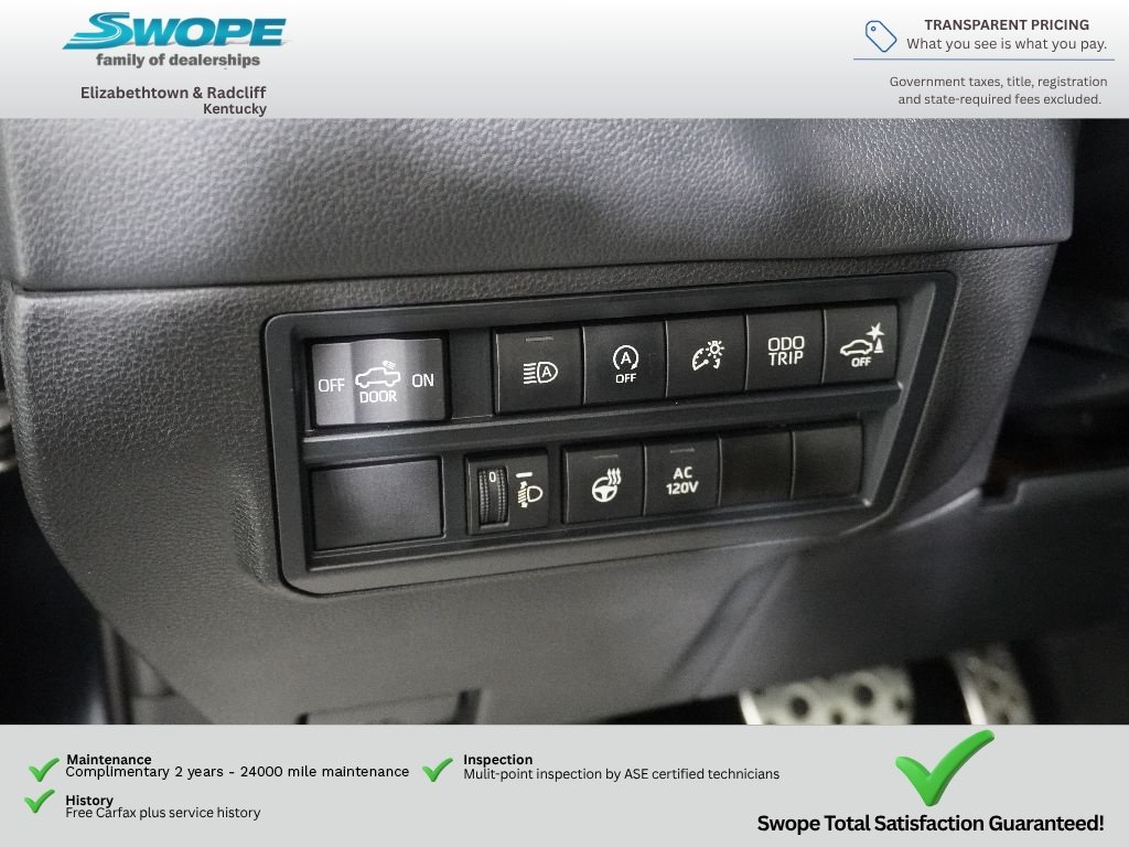 Used 2023 Midnight Black Metallic Toyota Limited image 15