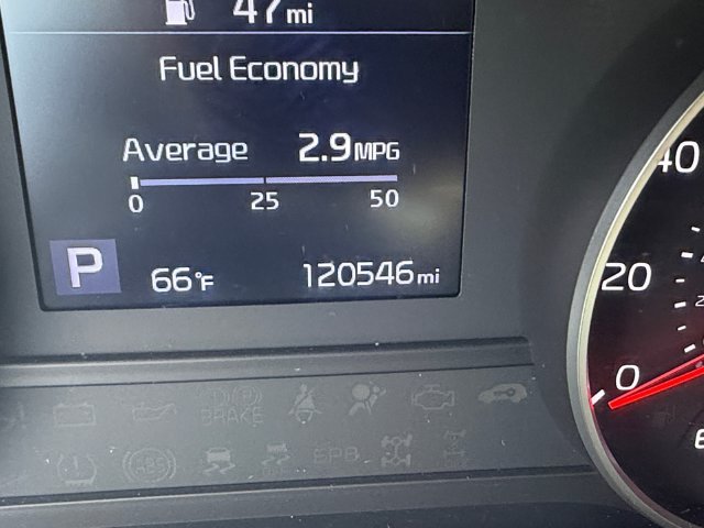 Used 2021 Blue Kia LX image 17