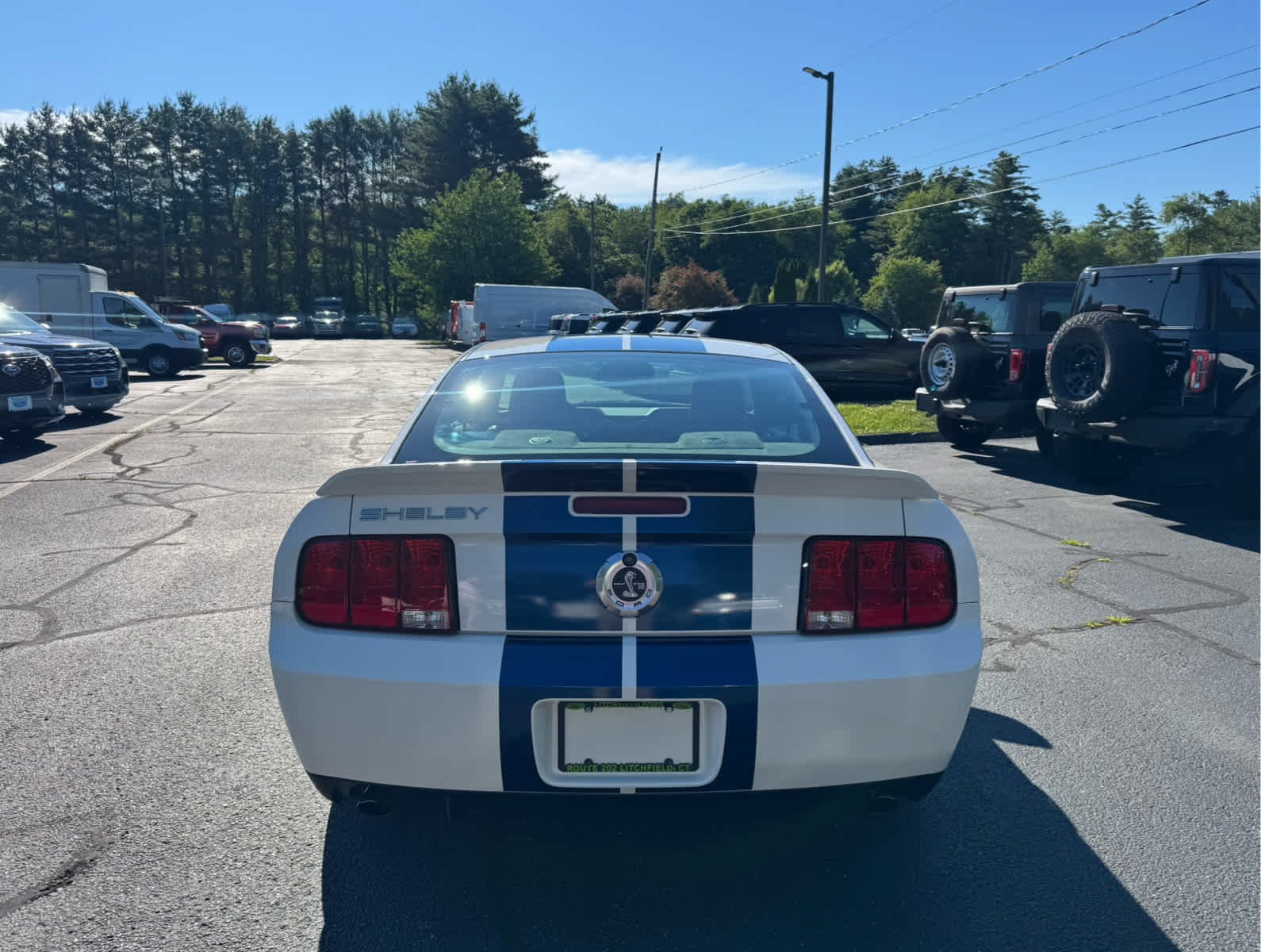 Used 2007 Performance White Ford Shelby GT500 image 4