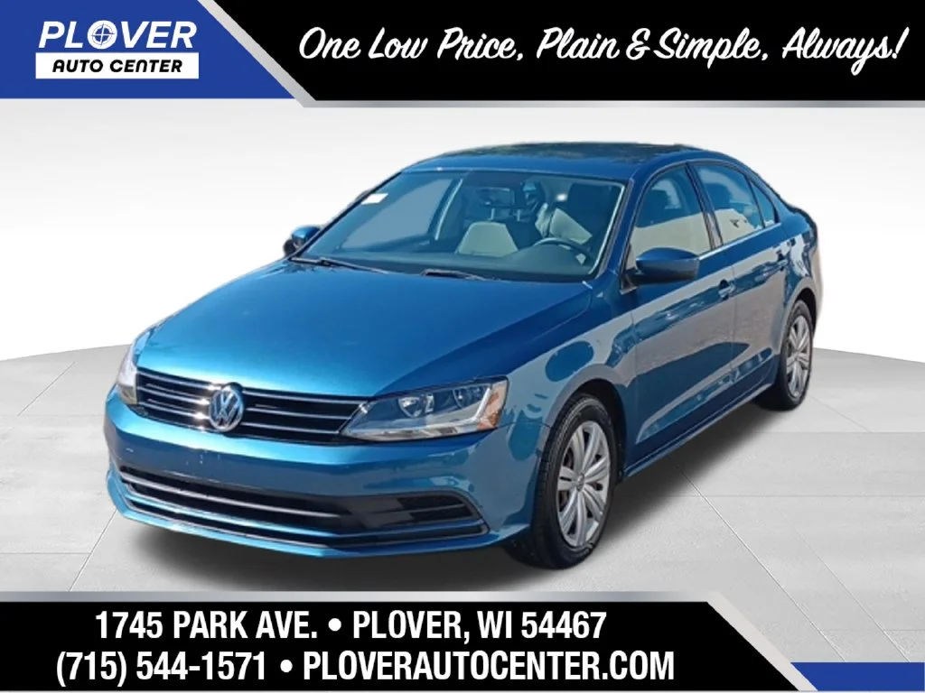 Used 2017 Silk Blue Metallic Volkswagen 1.4T S image 1