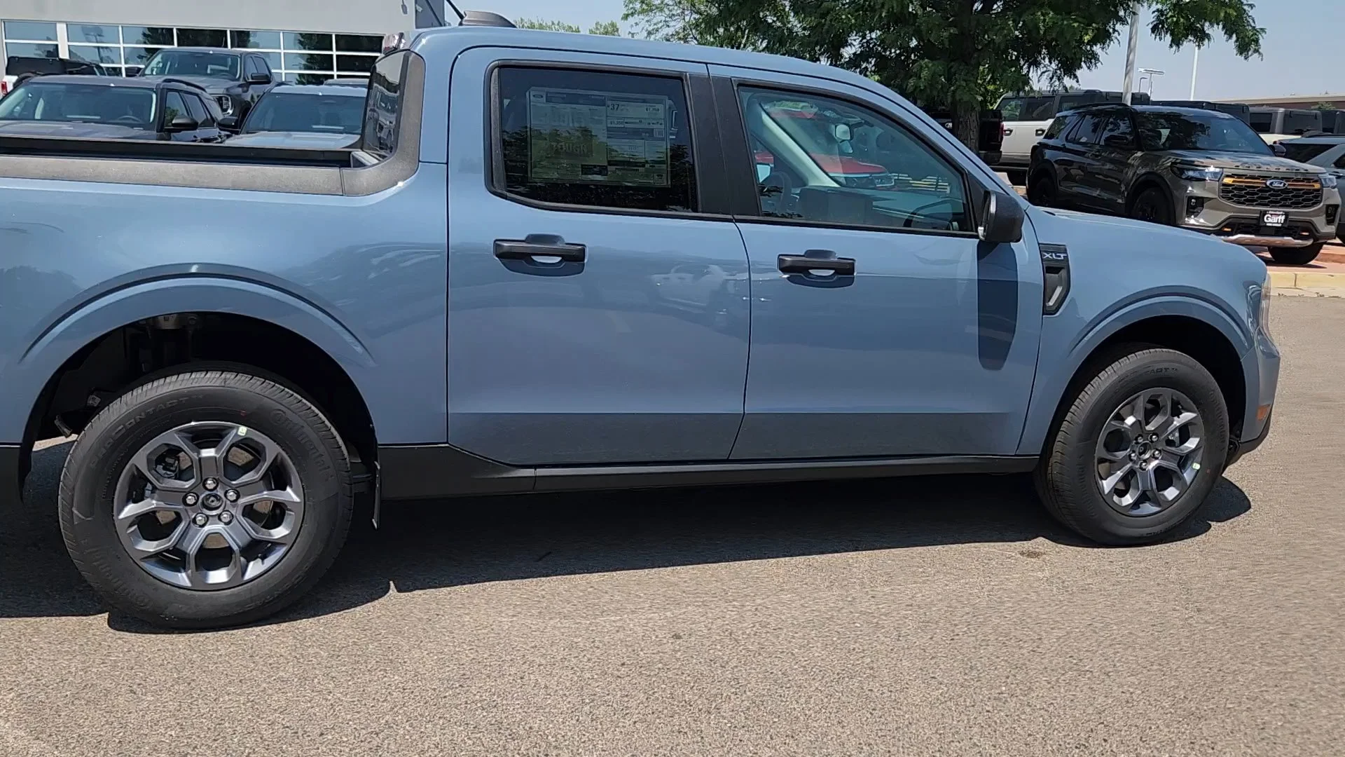 New 2026 Azure Gray Metallic Tri-Coat Ford XLT image 11