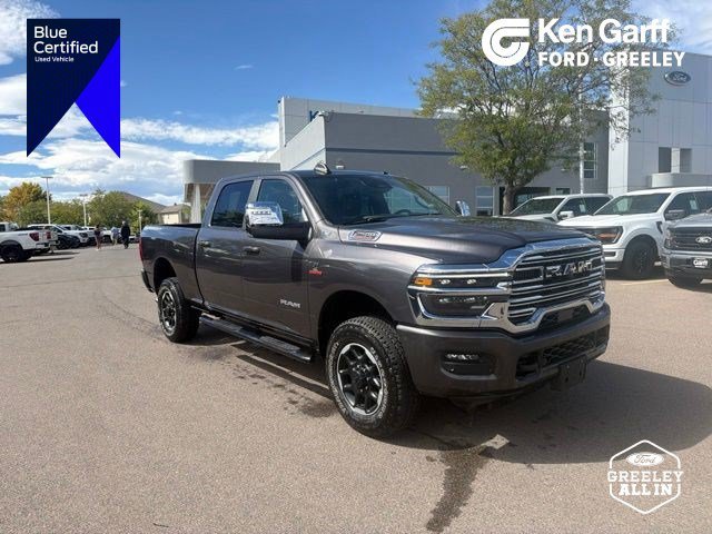 Used 2025 Granite Crystal Clearcoat Metallic Ram Laramie image 1