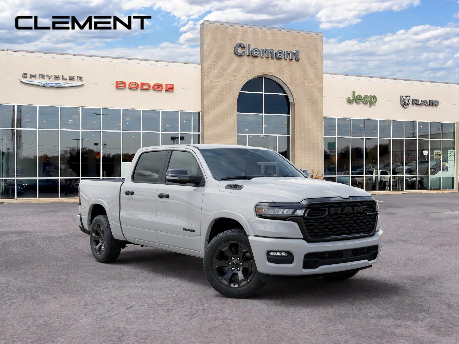 New 2026 Bright White Clear-Coat Exterior Paint RAM Big Horn/Lone Star image 6