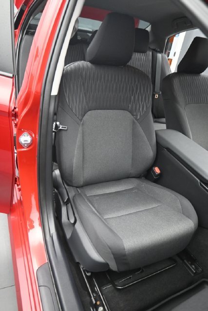 Used 2025 Supersonic Red Toyota LE image 24
