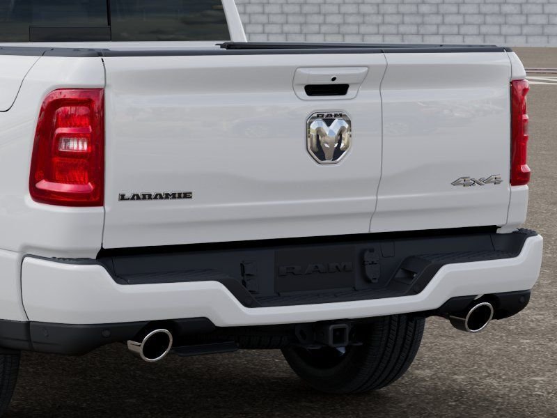 New 2027 Bright White Clear-Coat Exterior Paint RAM Laramie image 13
