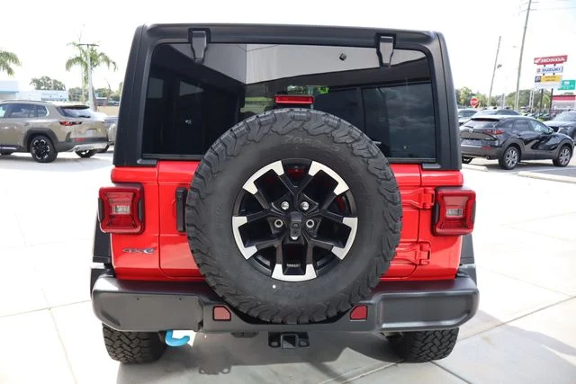 Used 2024 Red Clearcoat Jeep Rubicon 4xe image 5