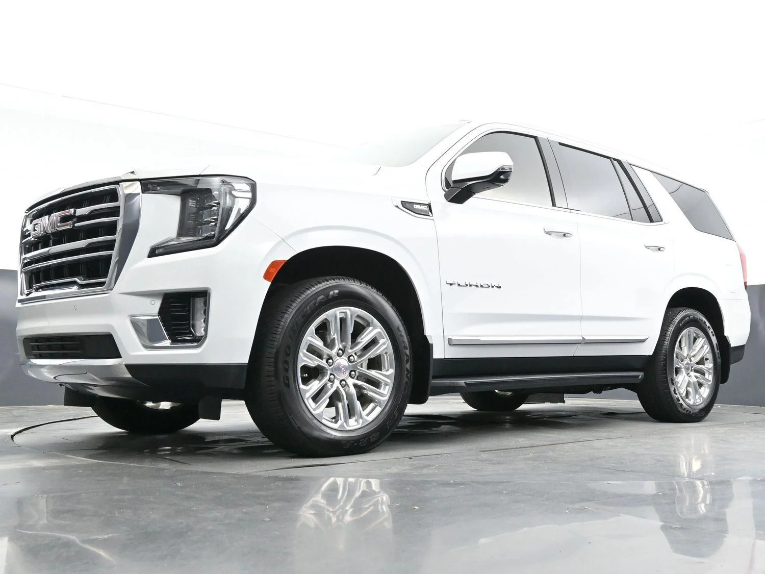 Used 2021 Summit White GMC SLT image 54