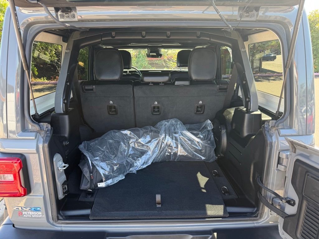 Certified Used 2023 Gray Jeep Sahara 4xe image 10