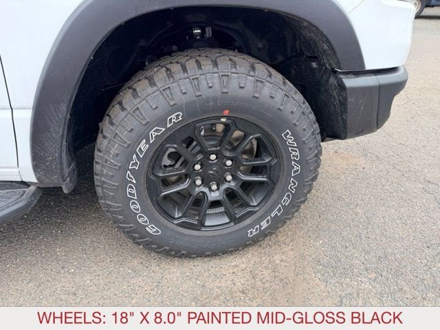 New 2026 Bright White Clear-Coat Exterior Paint RAM Rebel image 8