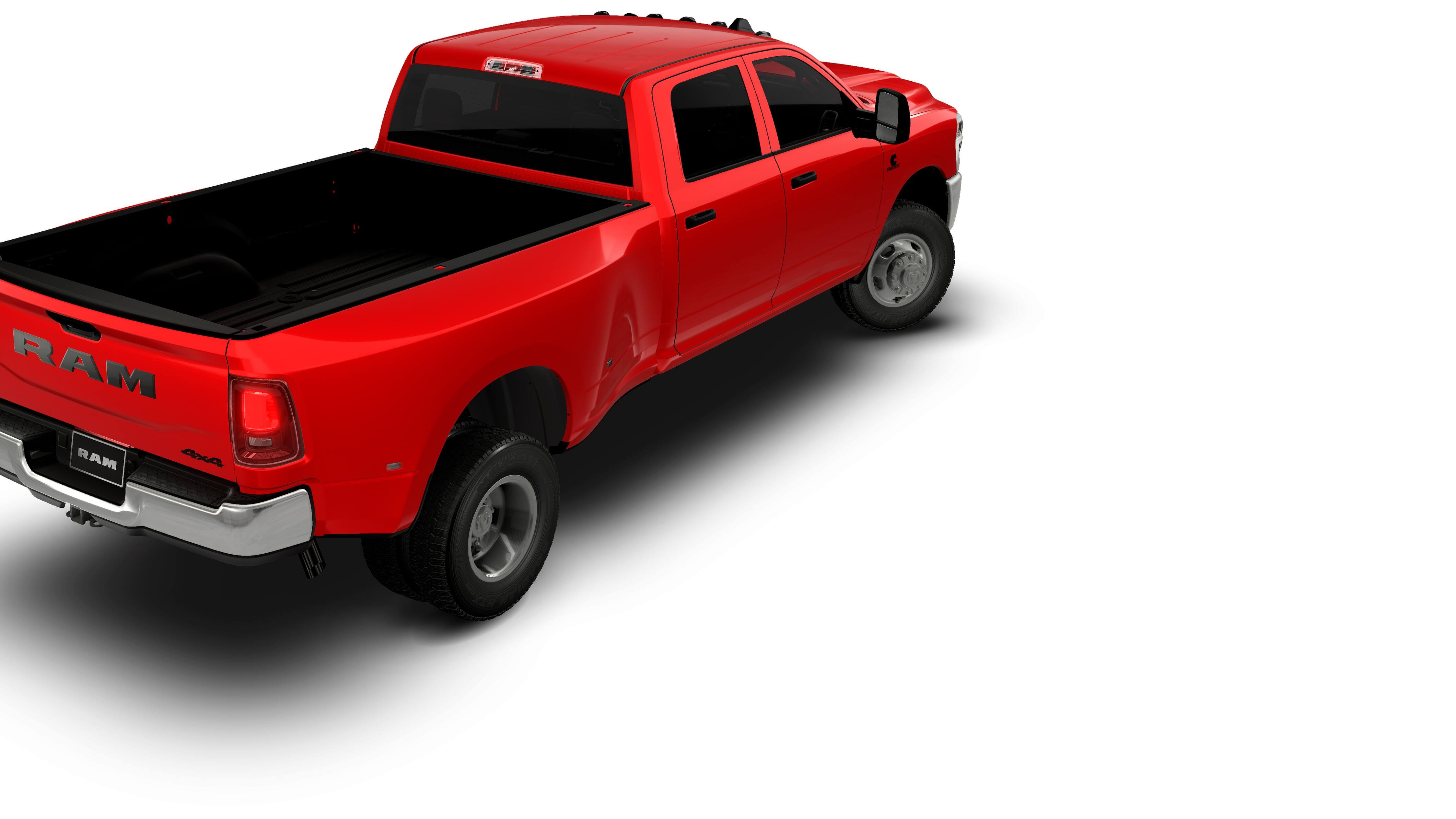 New 2026 Flame Red Clear-Coat Exterior Paint RAM TRADESMAN image 14