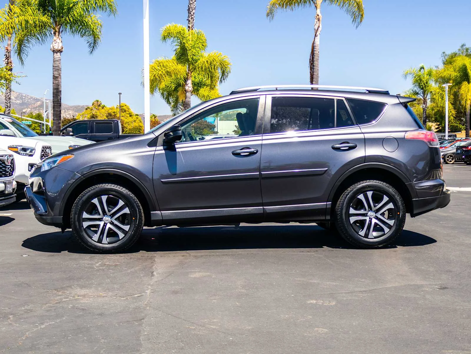 Certified Used 2017 Gray Toyota LE image 7