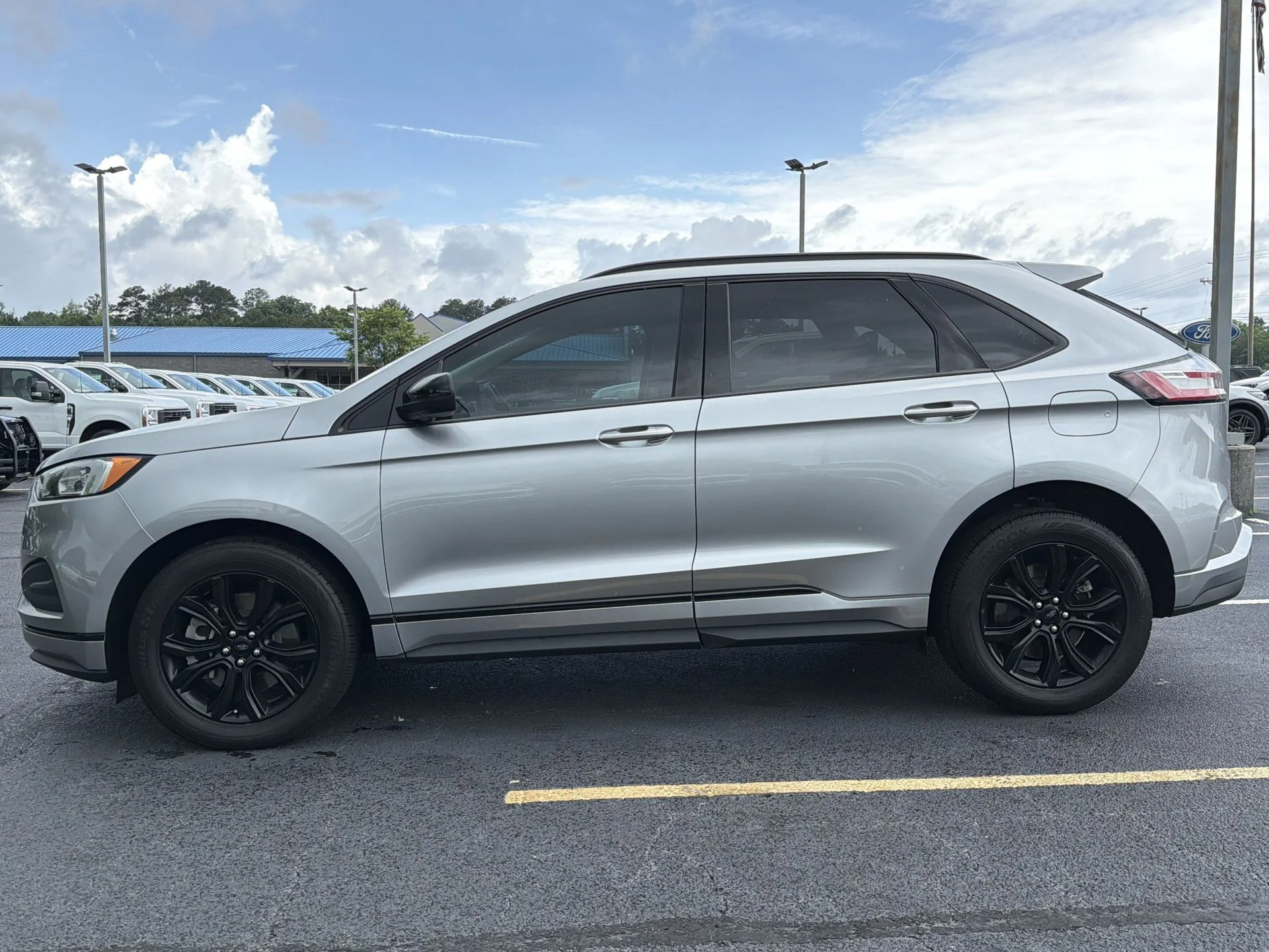Certified Used 2023 Silver Metallic Ford SE image 24