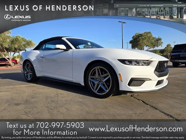 Used 2025 White Ford EcoBoost Premium image 1