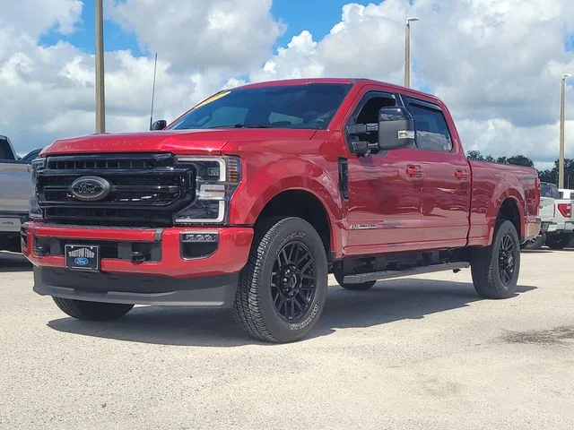 Used 2022 Red Ford Lariat image 34