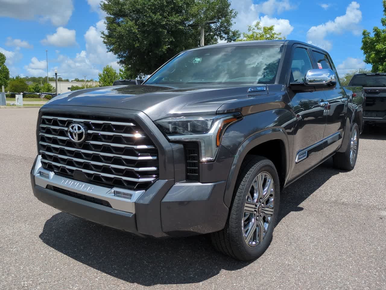 New 2026 Magnetic Gray Metallic Toyota Tundra Capstone image 2