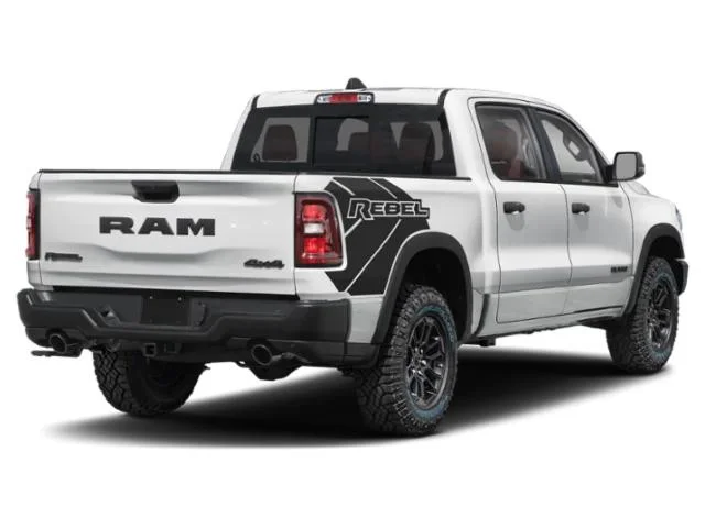 New 2026 Bright White Clear-Coat Exterior Paint RAM REBEL image 2