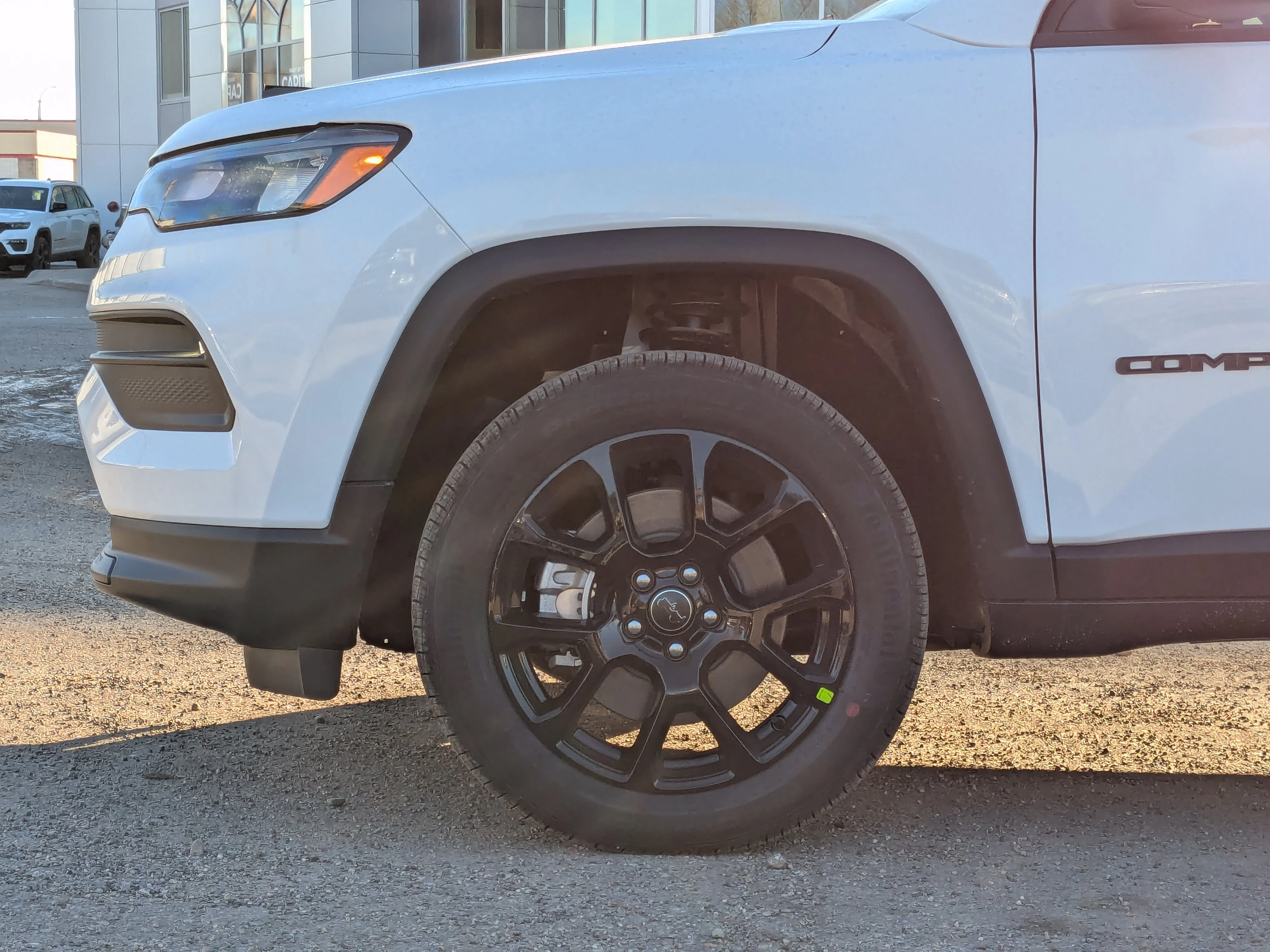 New 2026 White Jeep North - Altitude Special Edition/18Black Wheels image 9