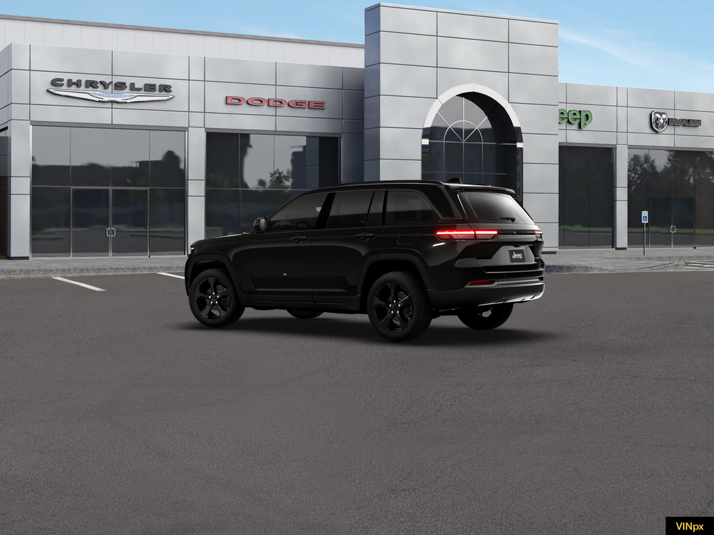 New 2026 Diamond Black Crystal Pearl-Coat Exterior Paint Jeep Limited image 3