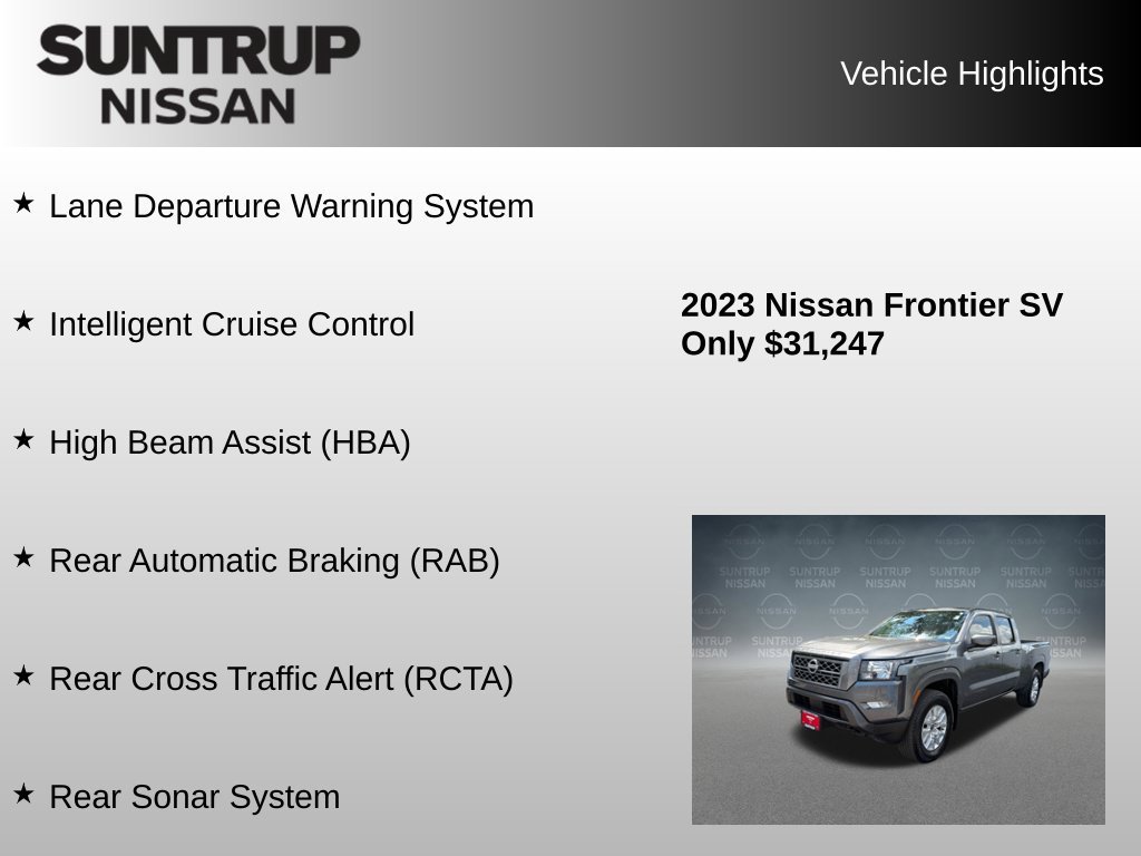 Used 2023 Gray Nissan SV image 16