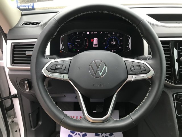 Certified Used 2023 Opal White Pearl Volkswagen 3.6L V6 SEL image 16