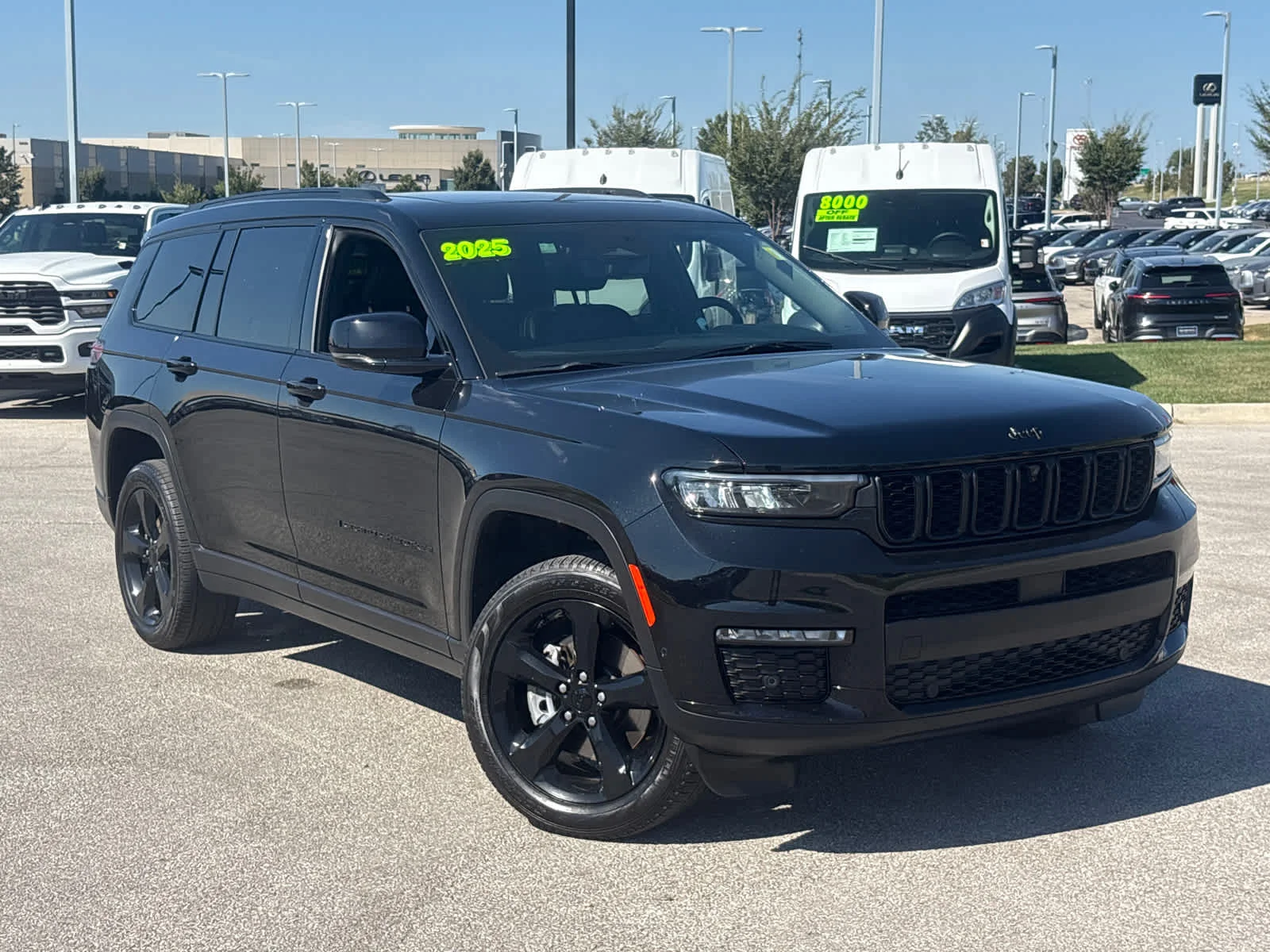 Used 2025 Jeep Grand Cherokee L Limited with VIN 1C4RJKBG4S8745610 for sale in Kansas City