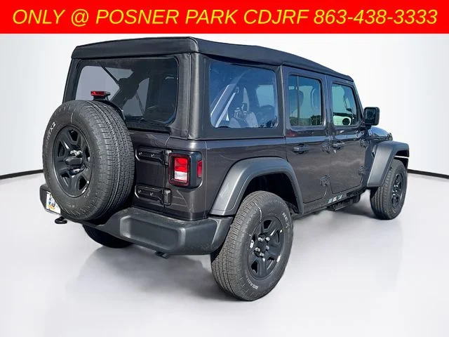 New 2026 Granite Crystal Metallic Clearcoat Jeep Sport image 5
