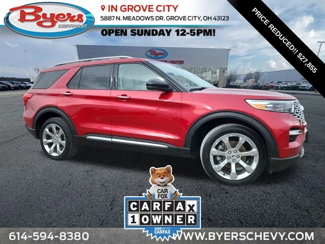 Pre-Owned 2020 Ford Explorer Platinum
