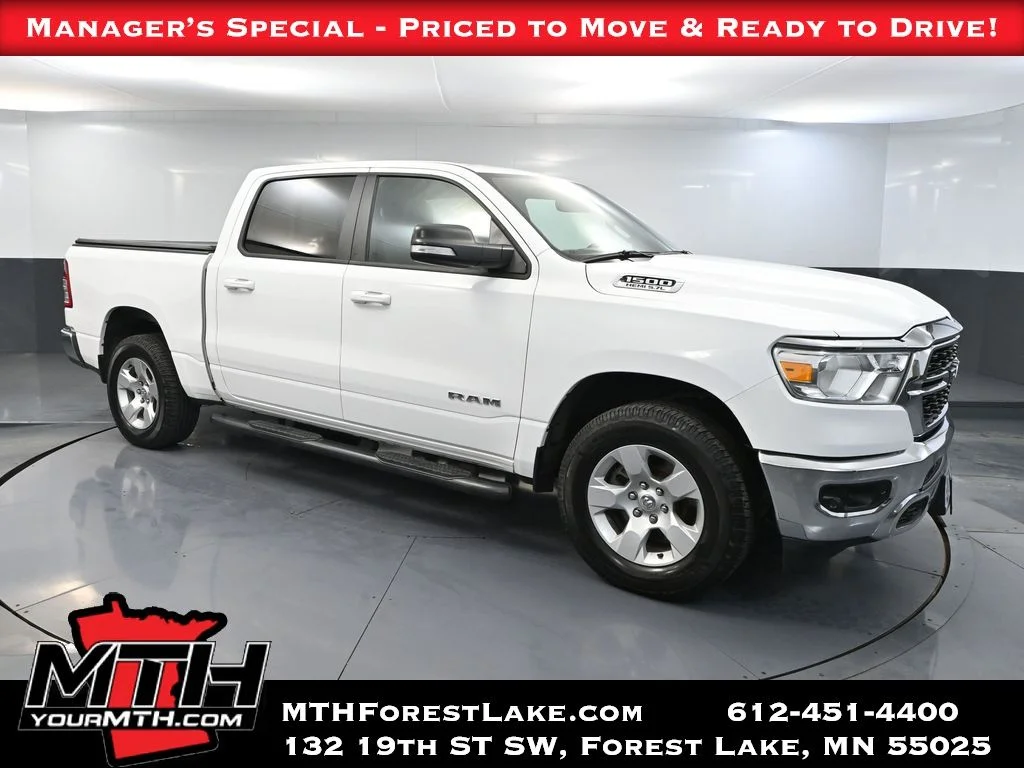 2022 RAM 1500 Big Horn/Lone Star 4x4 Crew Cab 5'7's photo