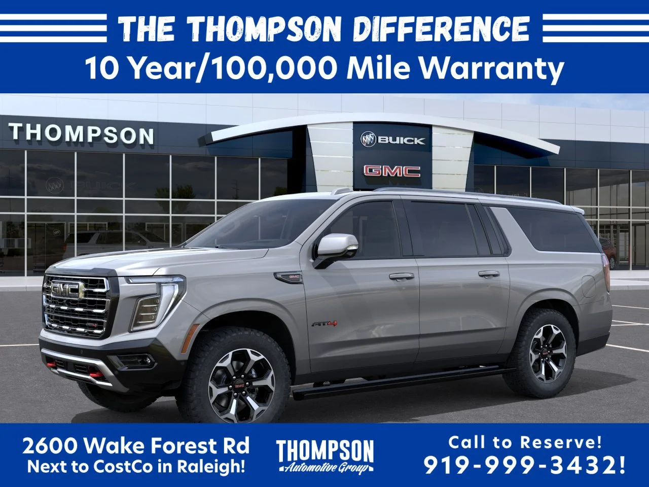 New 2026 Sterling Metallic GMC AT4 image 3