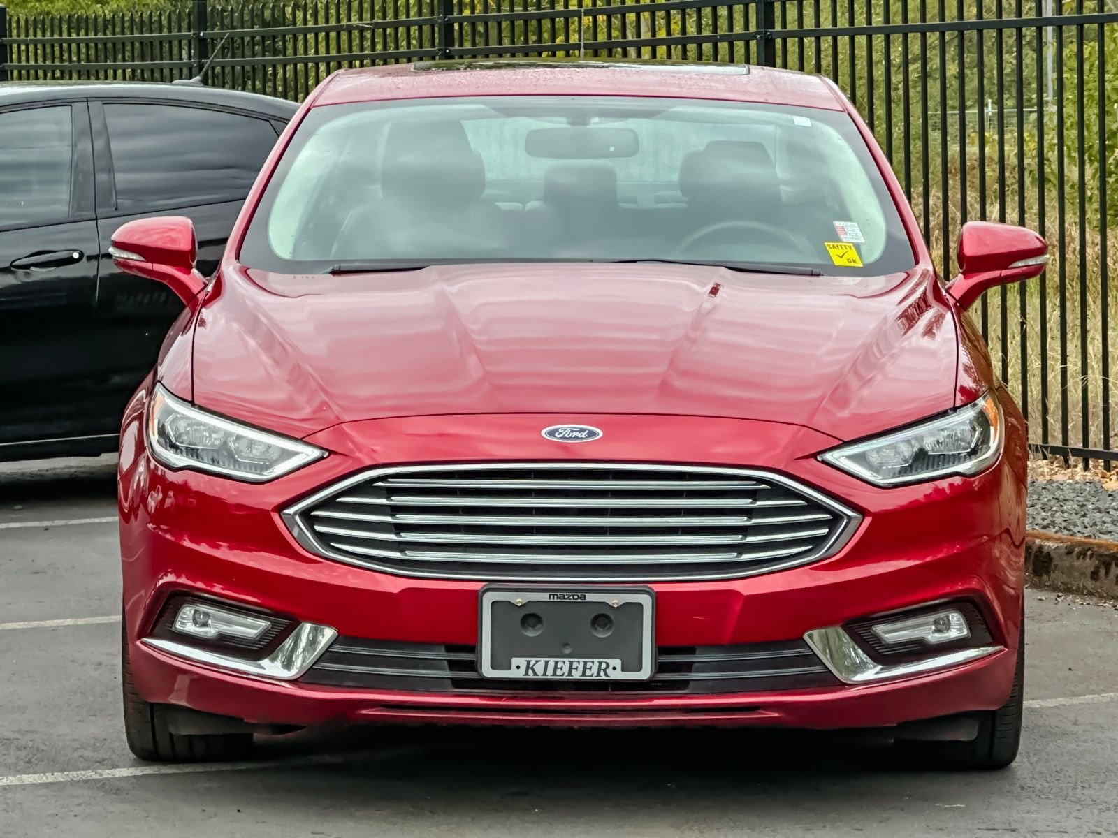 Used 2017 Red Ford Titanium image 8