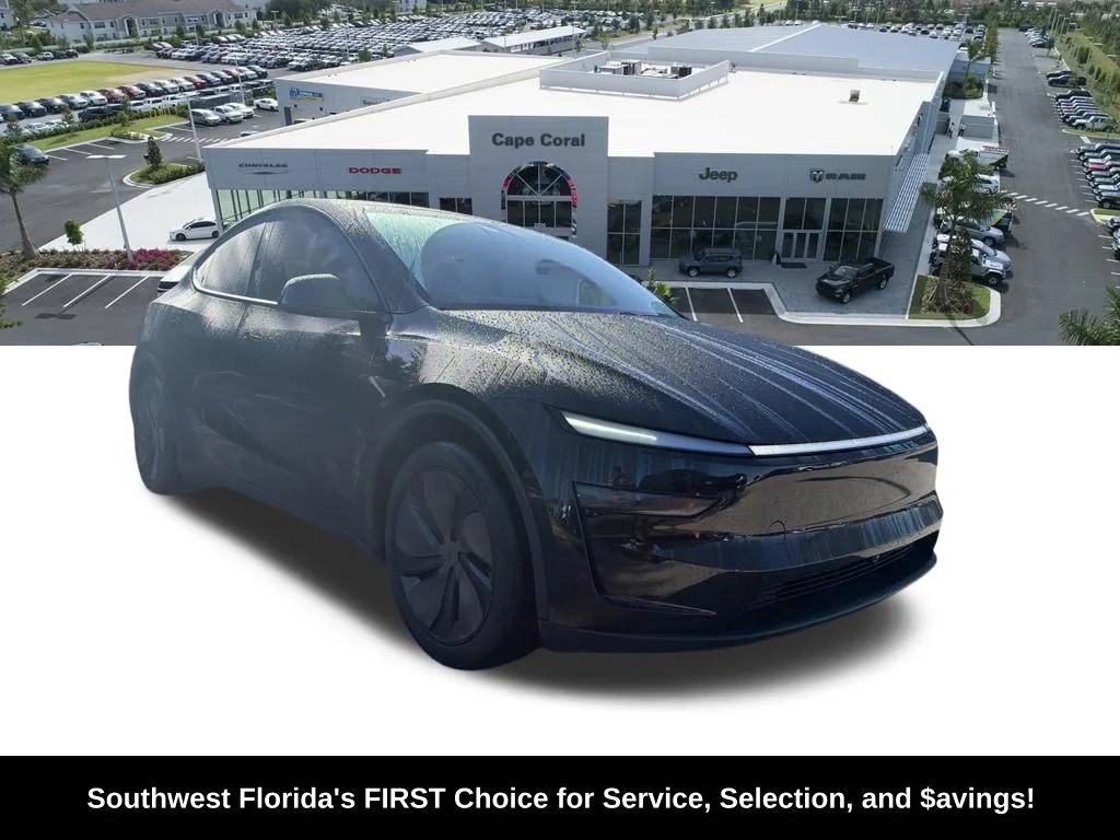 Used 2026 Tesla Model Y Long Range with VIN 7SAYGDEE9TA437107 for sale in Cape Coral, FL